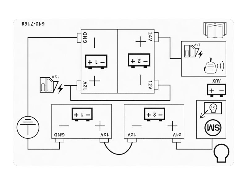 Battery Connection Identification Film