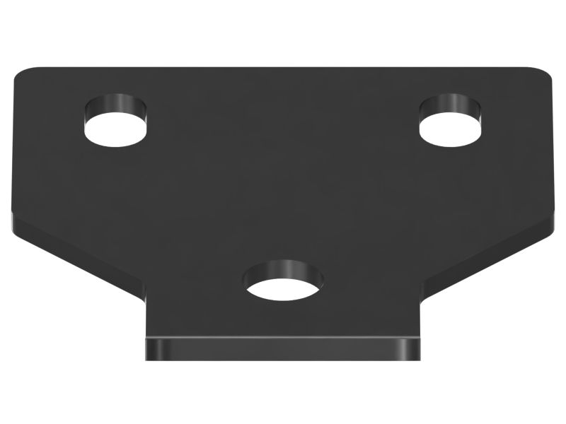 Access Door Latch Receiver Plate