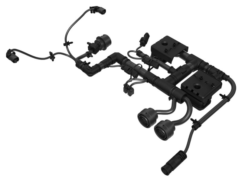 Electronic Battery Control Module Wiring Harness