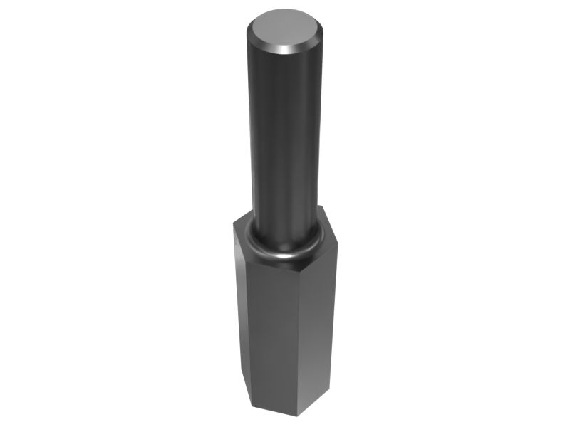 611-9386: Hydraulic Cylinder Extension Rod
