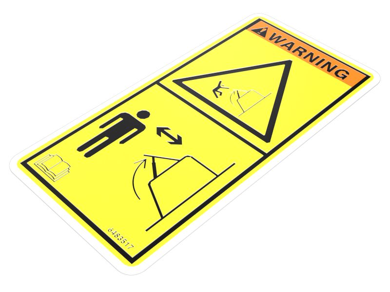 Falling Hazard Warning Film
