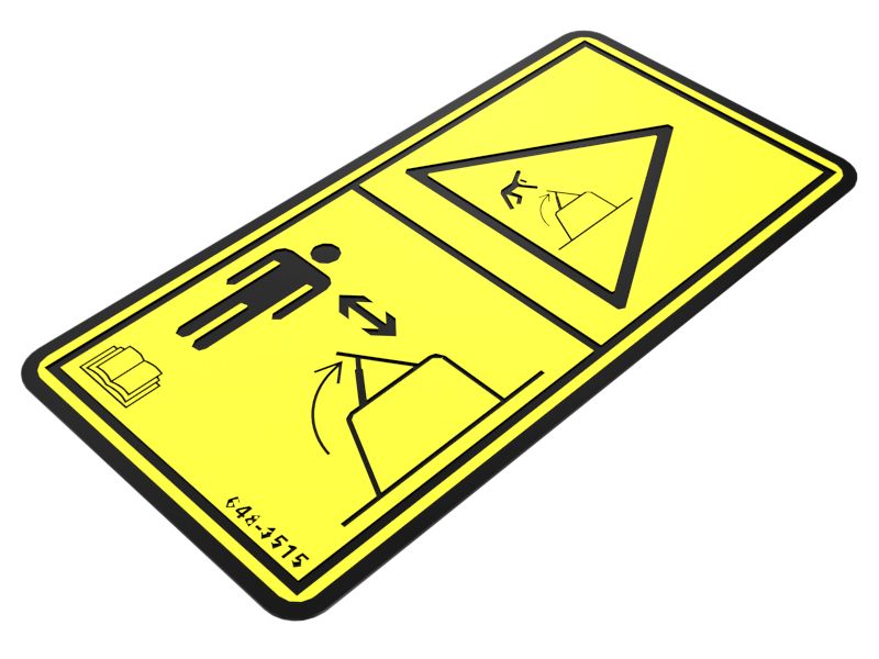 Falling Hazard Warning Film