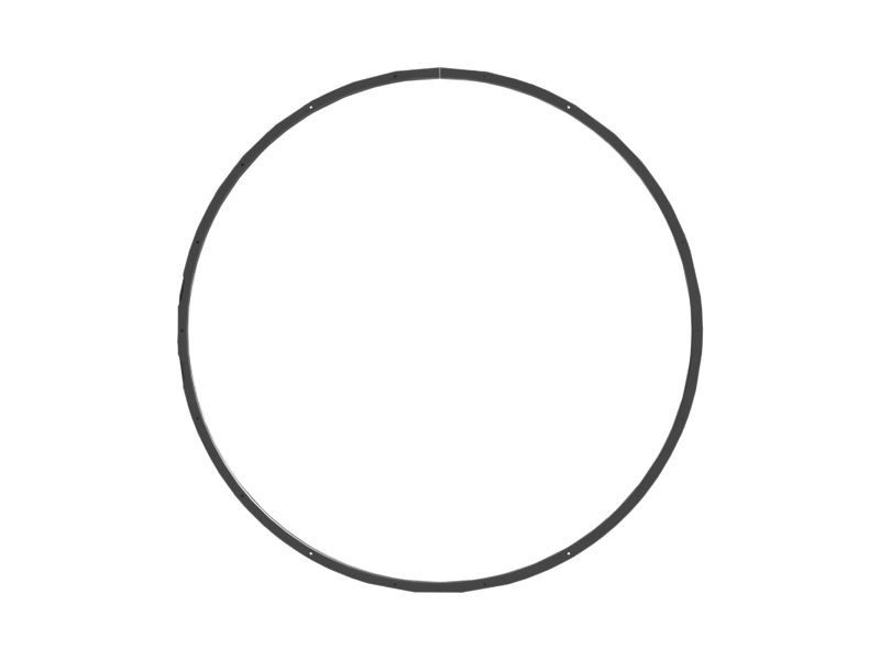 1793mm Inner Diameter Radiator Ring Shroud