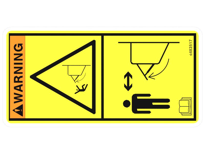 Falling Hazard Warning Film