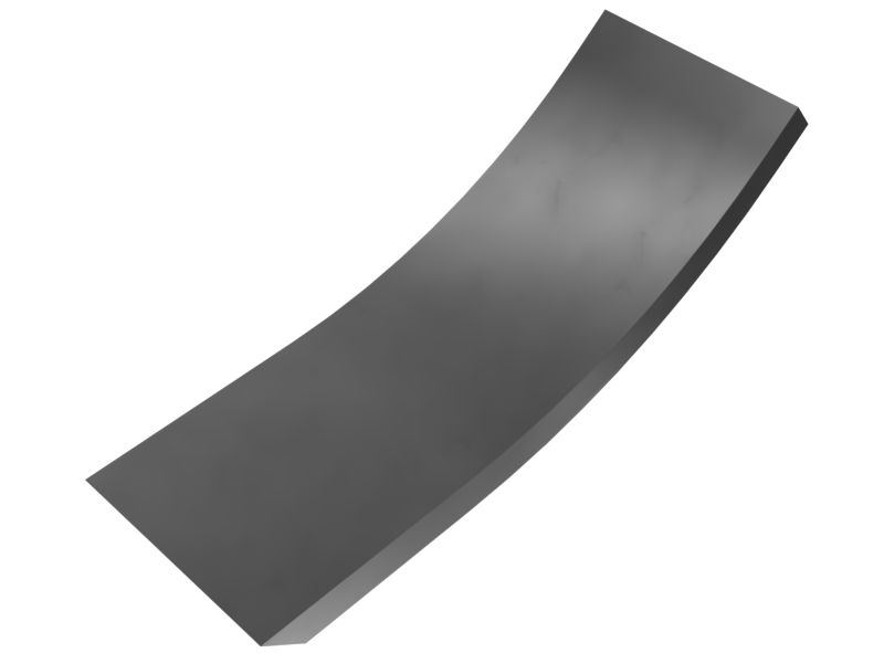 652-5290: 40mm Thick Bucket Ski Plate