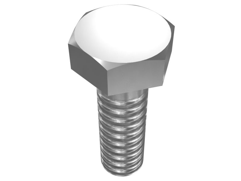 625-5492: M8 Hexagonal Head Bolt