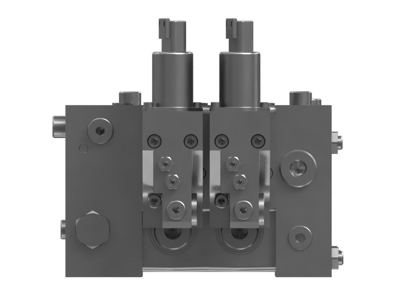 Hydraulic Control 2 Bank Valve