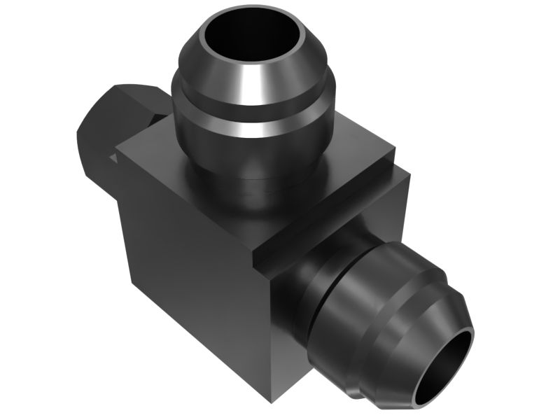 569-5539: 7/8" X 7/8" X 9/16" Coolant Lines Tee Adapter