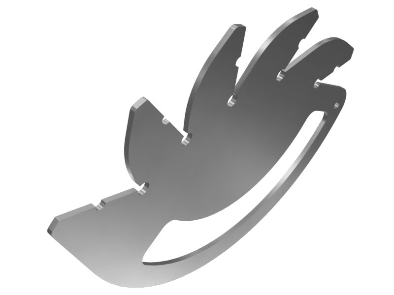 644-3422: Mulching Head Grinding Tooth Guide