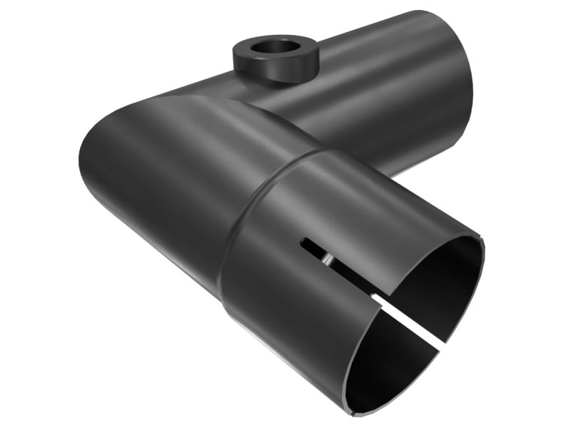 63.5mm Inner Diameter Exhaust Lines Tube