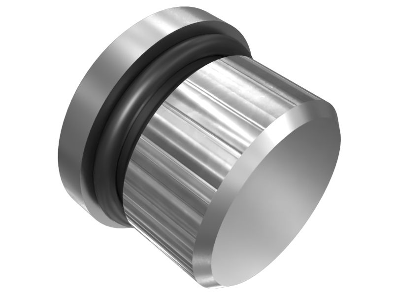 649-8988: 31.8mm Outer Diameter Hydraulic Swivel Plug