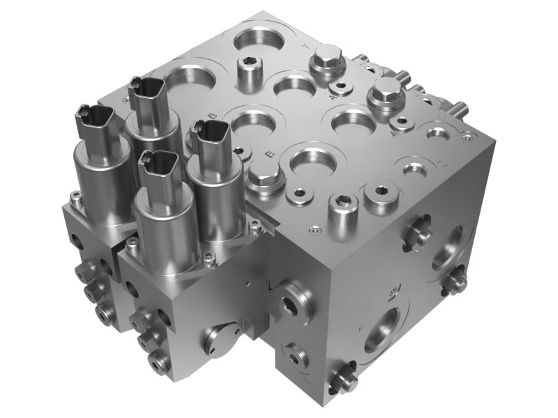 630-7287: Hydraulic Control 2 Bank Valve