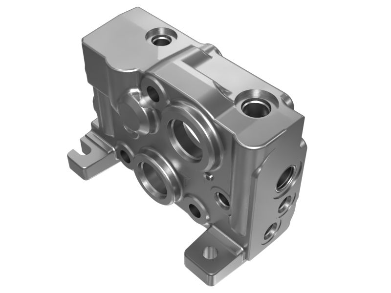 636-9198: Hydraulic Control Valve Inlet Manifold