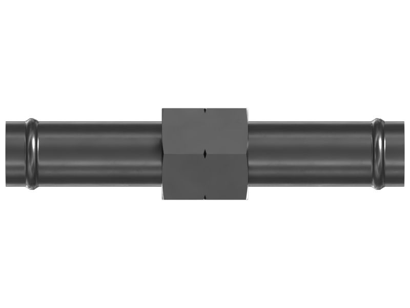 Drivetrain Oil Hose Straight Adapter