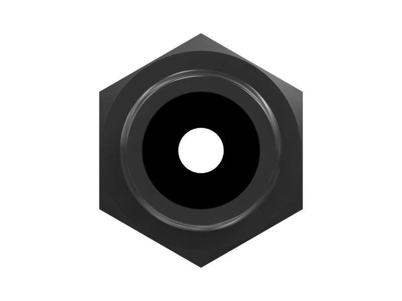 Drivetrain Oil Hose Straight Adapter