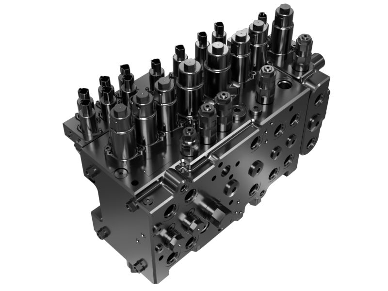 580-8621: Hydraulic Main Control Valve