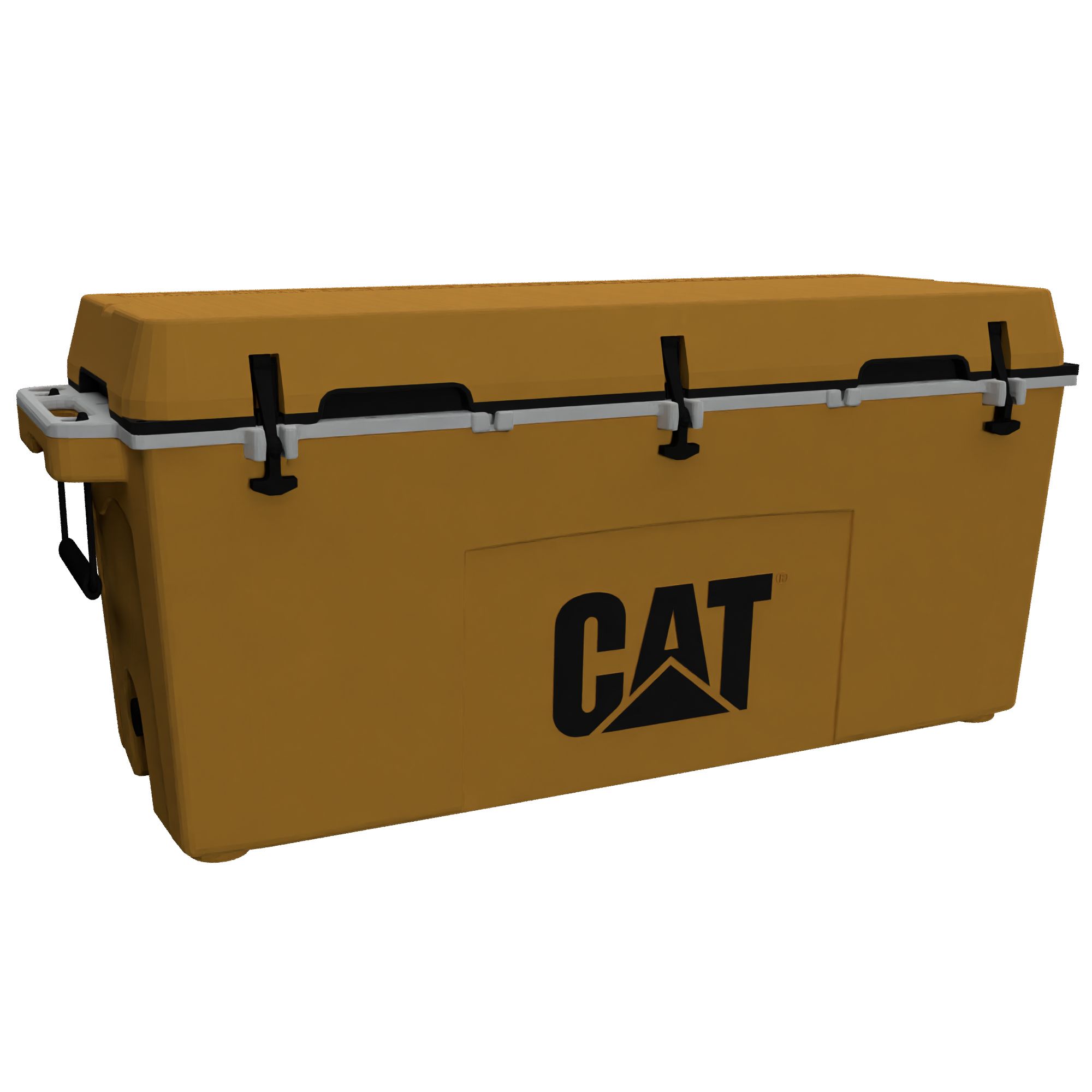 653-9537: 88 Quart Yellow Cooler