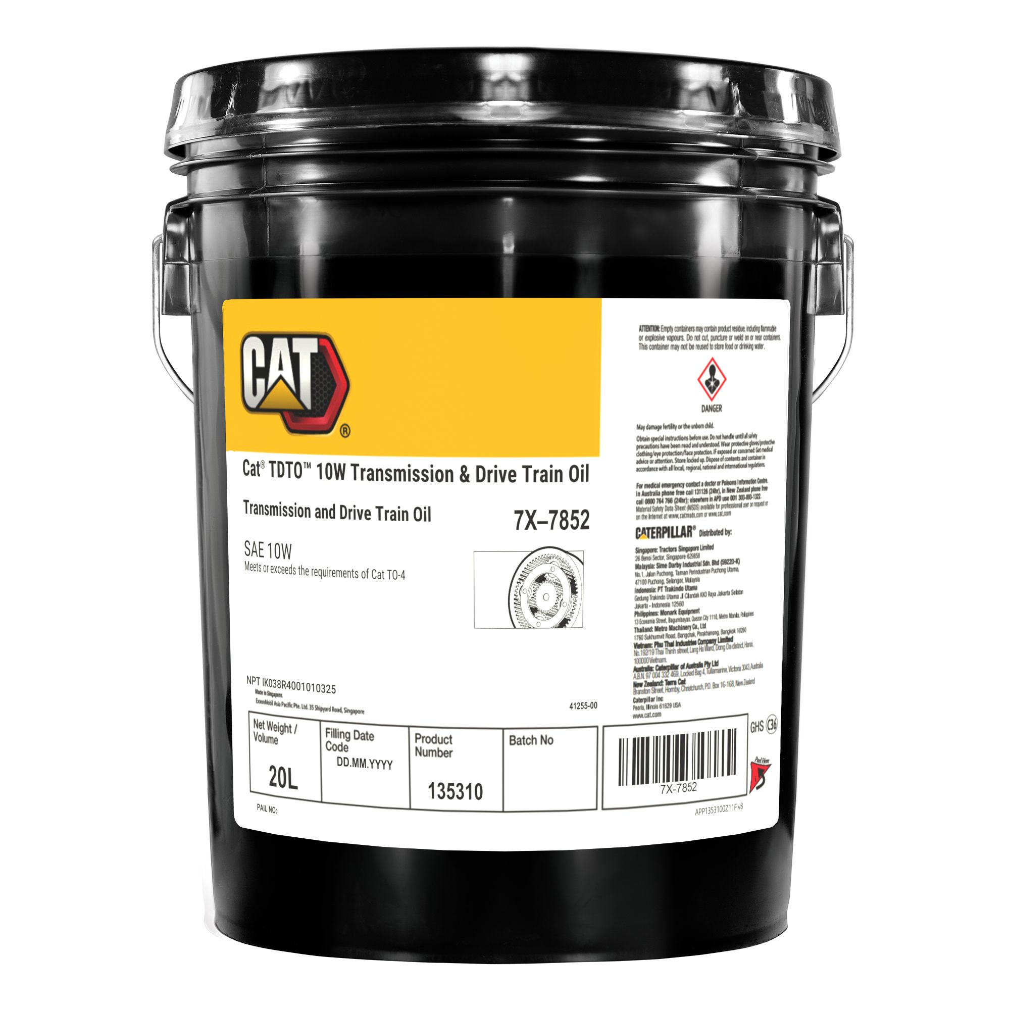 Cat® TDTO 10W (20 л)