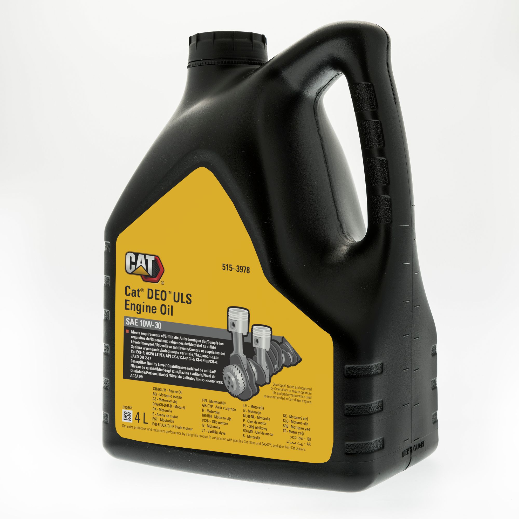 515-3978: DEO-ULS 10W-30 (4 Liters) | Cat® Parts Store