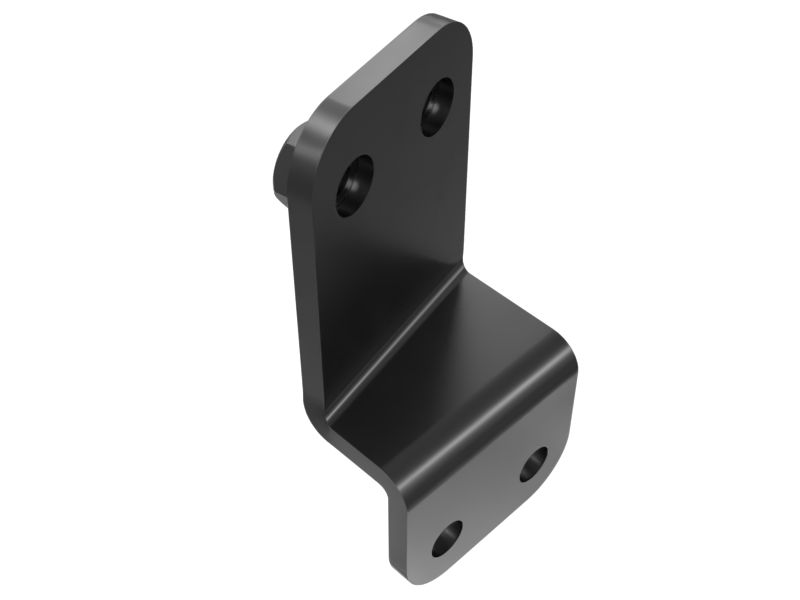 614-3691: Auxiliary Hydraulic Lines Mounting Bracket