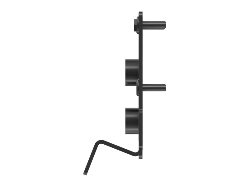 Grade Control Power Supply Module Mounting Plate