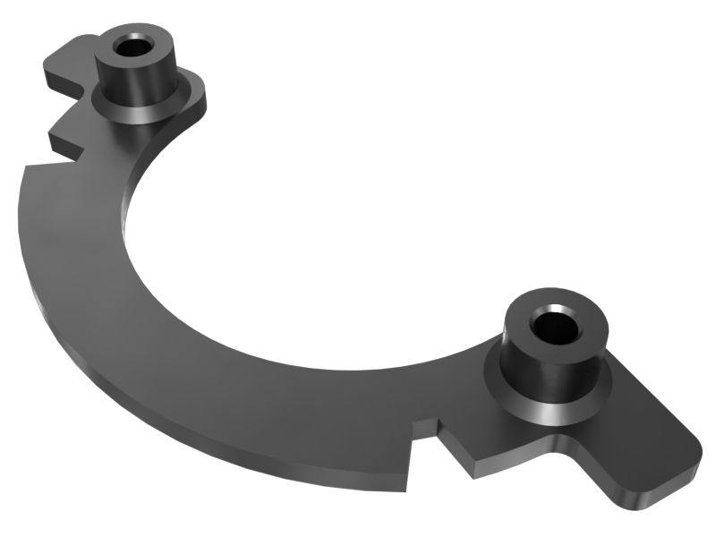 643-0197: Suspension Seat Lock Plate