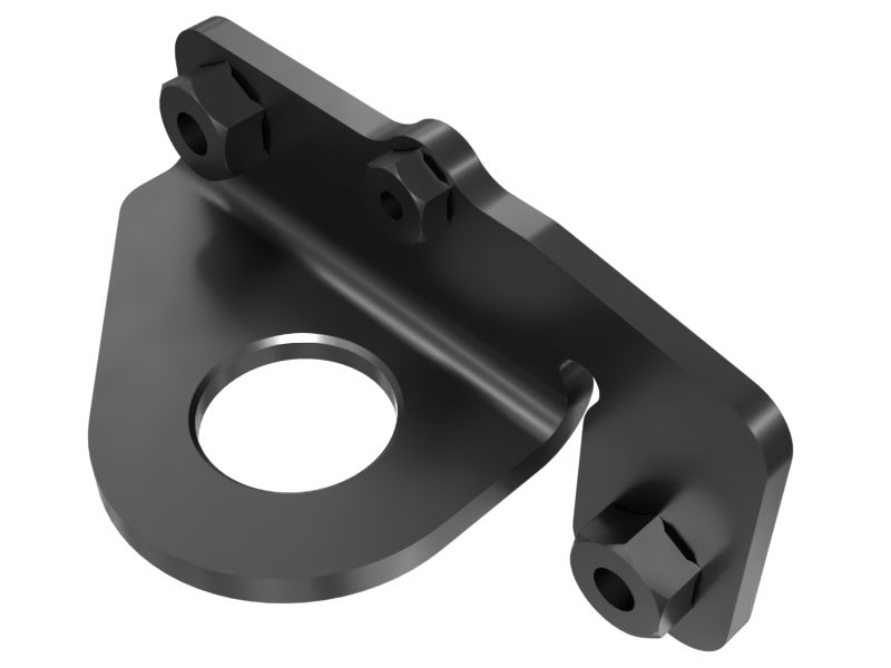 Loader Frame Support Bracket