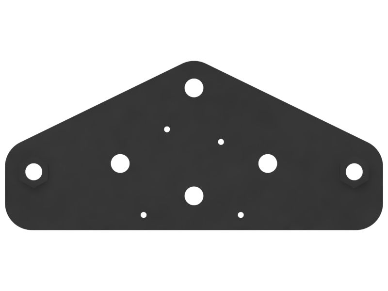 Air Lines Control Regulator Mounting Bracket