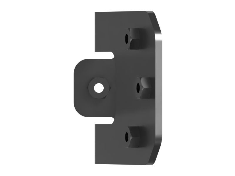 Auxiliary Hydraulic Lines Mounting Bracket
