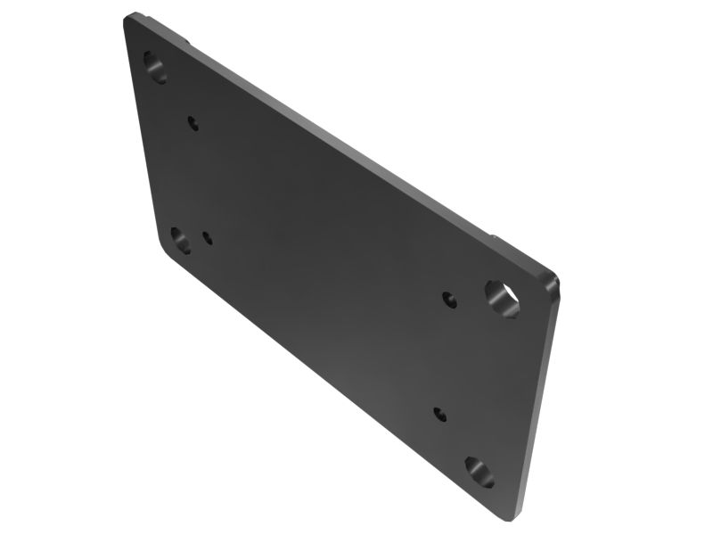Satellite Receiver Mounting Plate