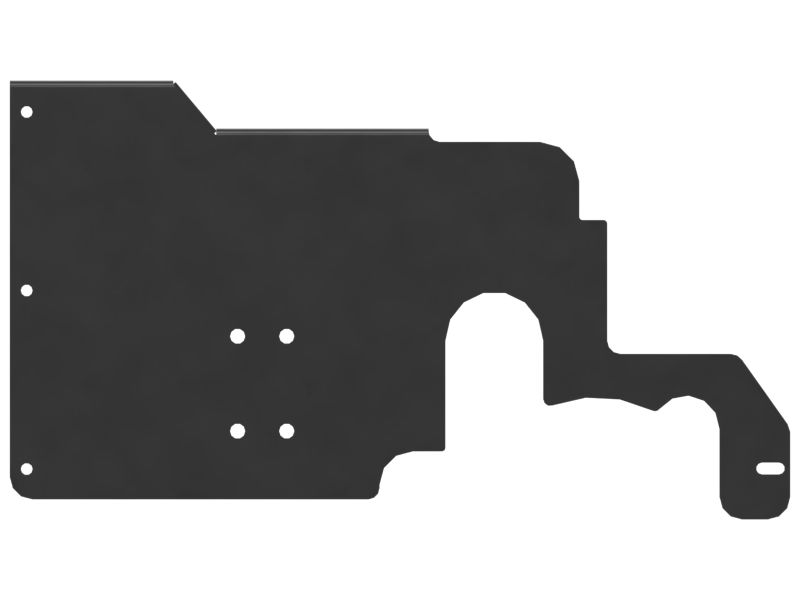 Exhaust Heat Shield Support Plate