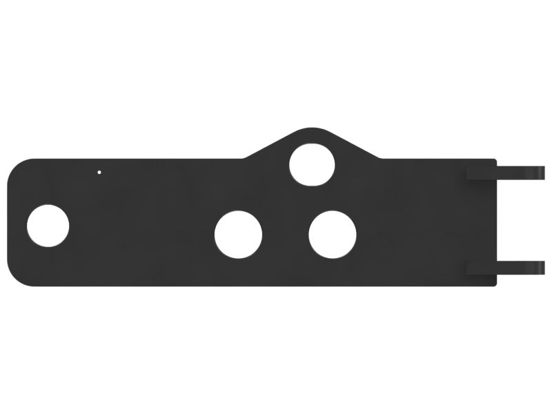 Screed Endgate Hinge Plate