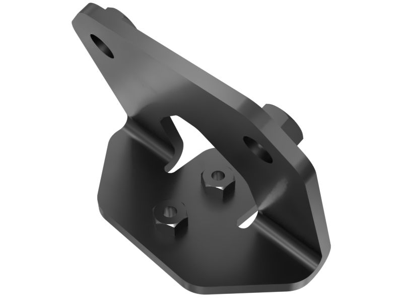 624-3250: 6mm Thick Tilt Lines Mounting Bracket