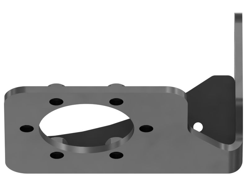 5mm Thick Splash Guard Mounting Bracket