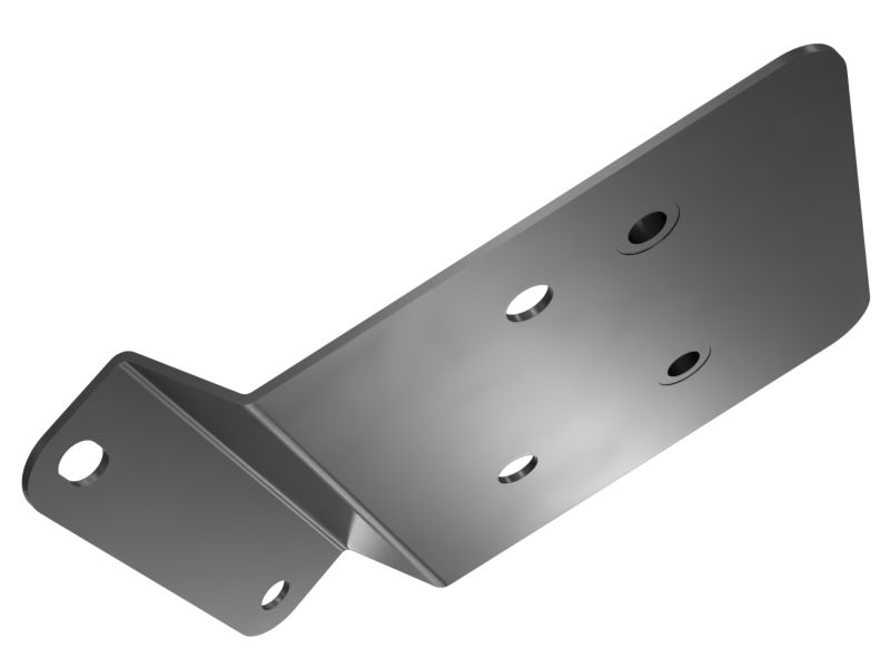 652-3613: 2mm Thick Power Cable Mounting Bracket