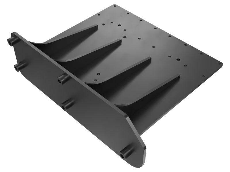 394-9123: Hydraulic Oil Filter Mounting Bracket