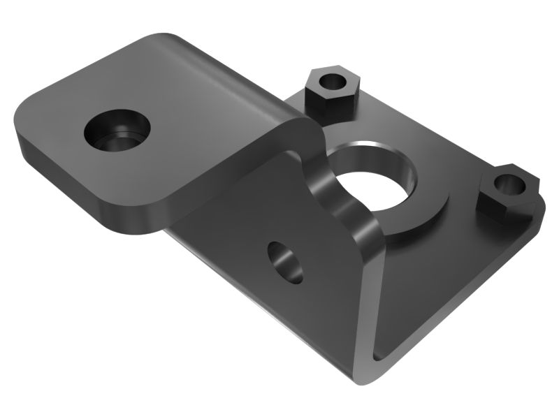 632-1253: 8mm Radiator Mounting Support 632-1253 Caterpillar
