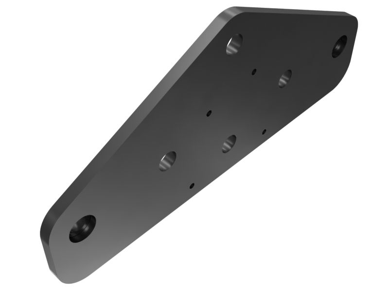 Air Lines Control Regulator Mounting Bracket