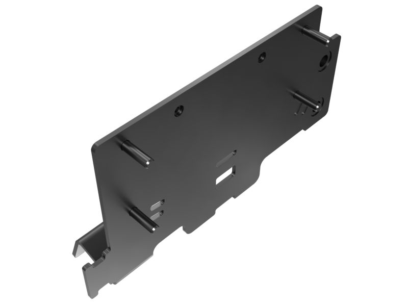 Grade Control Power Supply Module Mounting Plate