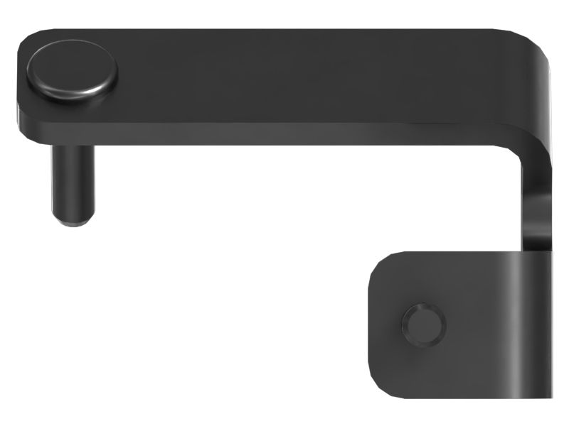 Hydraulic Fan Lines Clip Support Bracket