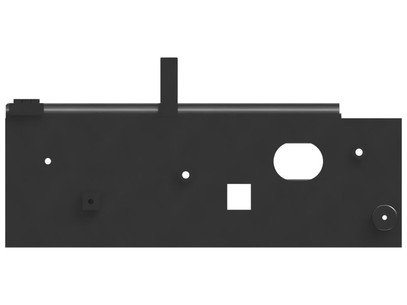 Right-Hand Screed Extender Inside Slide Frame