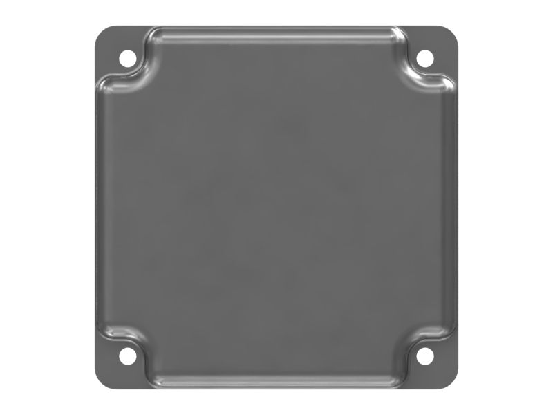 Raised Blank Outlet Cover