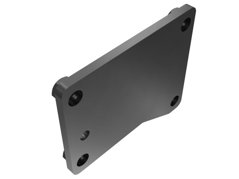 613-9450: 8mm Thickness Loader Frame Step Mounting Plate 613-9450 Caterpillar