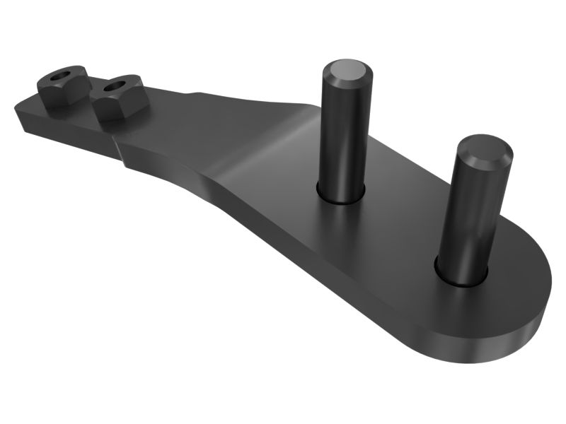 647-8838: Hose Lines Clamp Mount Bracket