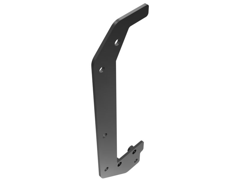 Auxiliary Hydraulic Lines Mounting Bracket