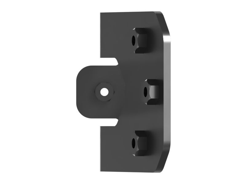 6mm Thick Tilt Lines Mounting Bracket