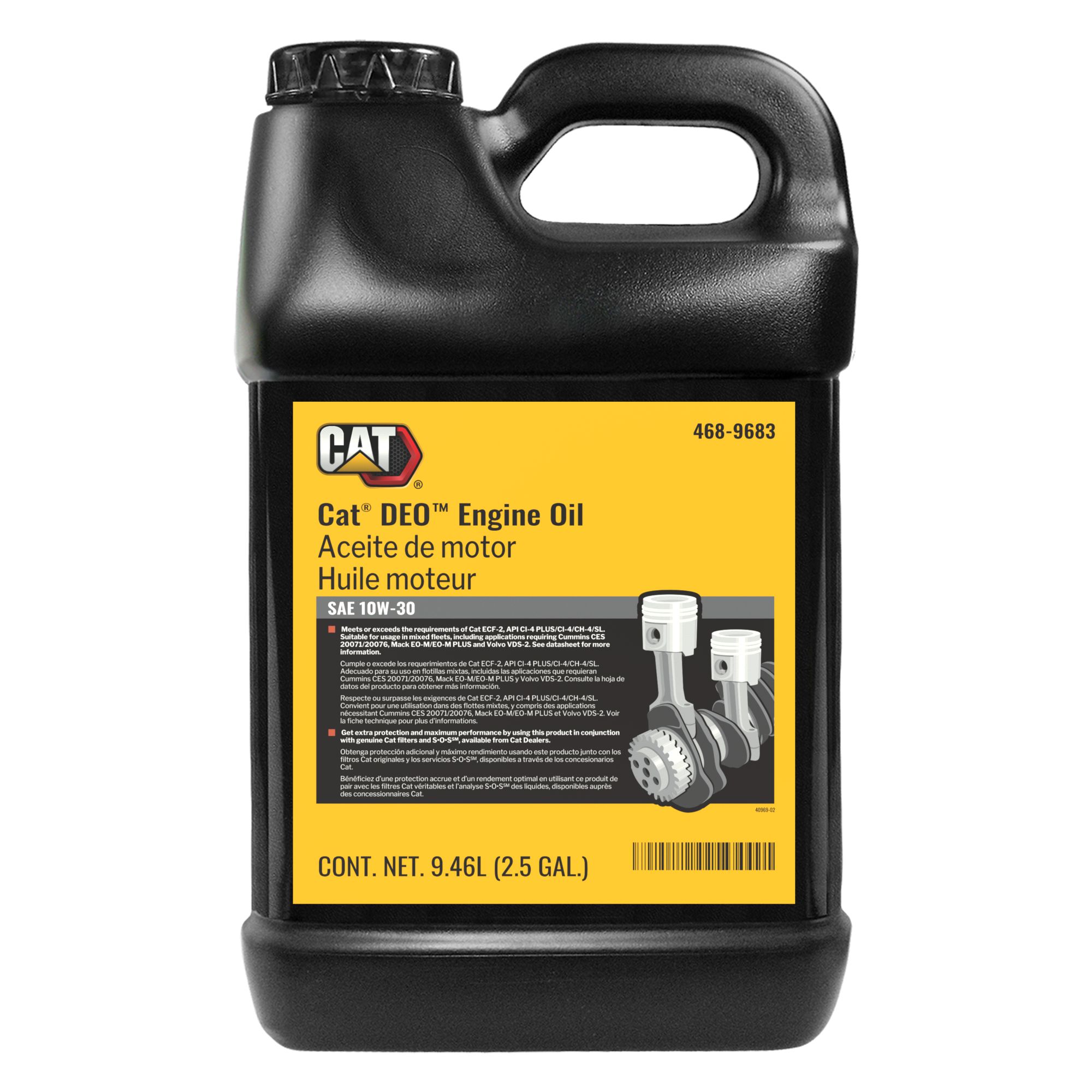 468-9683: DEO 10W-30 (2.5 Gallons)