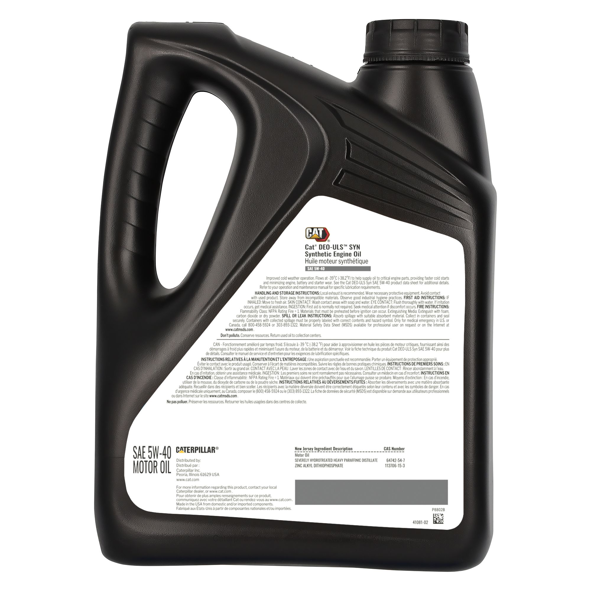 515-3993: DEO-ULS™ SYN 5W-40 | CATCorp