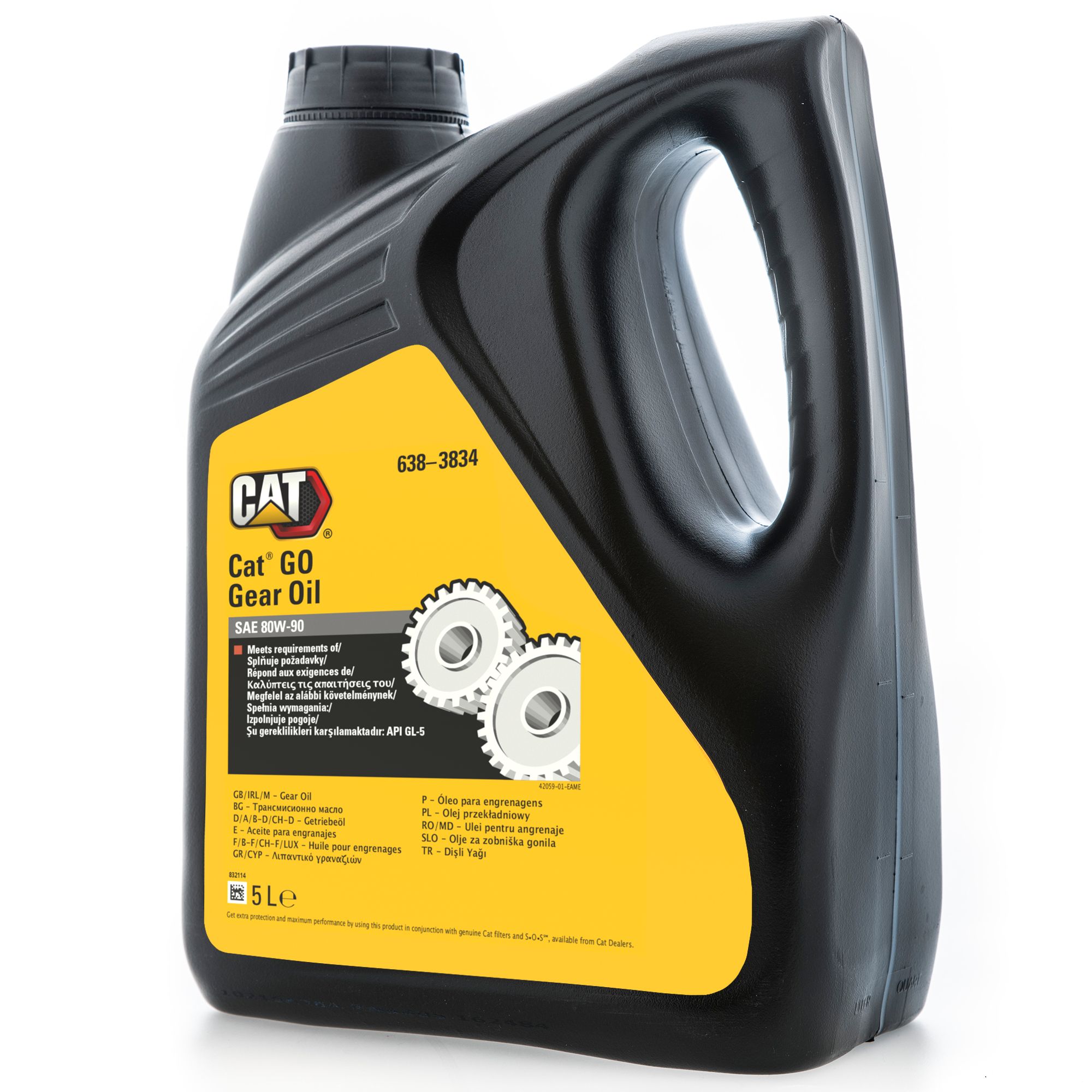 638-3834: GO 80W90 (5 Gallons)