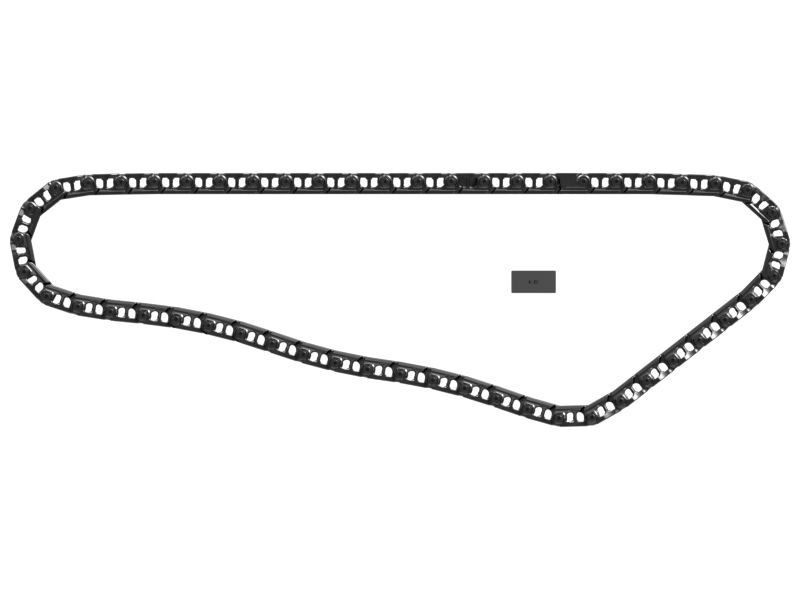 52 Joints Grouser Shoe Track Link